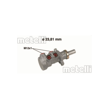 Metelli 05-0640 - Brake Master Cylinder