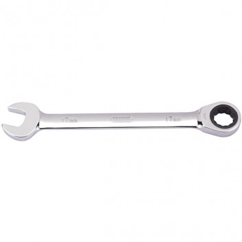 Draper 31014 - 17mm Metric Ratcheting Combination Spanner