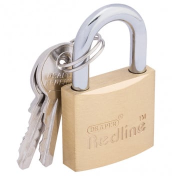 68021 - 30mm Brass Cylinder Padlock