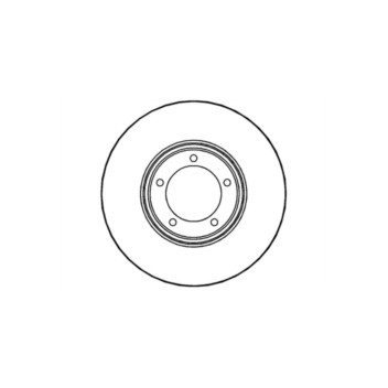 PPF DS6812 - Brake Disc (Front)