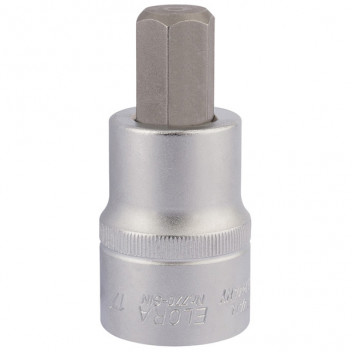 15553 - 17mm 3/4" Square Drive Elora Hexagon Screwdriver Socket