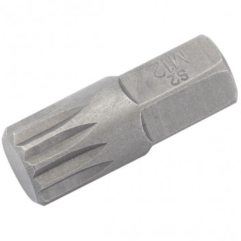 Draper Expert 33343 - Expert M12 x 30mm Spline 10mm Insert Bit for Mechanic's Bit Sets