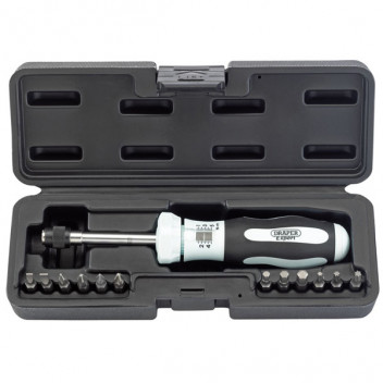 Draper Expert 75170 - Expert Torque Screwdriver Kit (1-5NM)