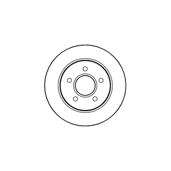 PPF DS6801 - Brake Disc (Rear)