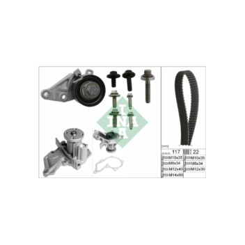INA 530014030 - Timing Belt-Water Pump Kit