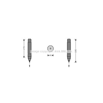 AVA CND204 - Receiver Dryer