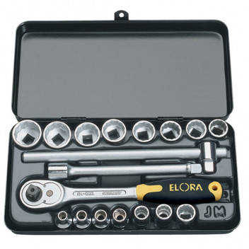 25932 - 3/8" Square Drive Elora Metric Socket Set (18 Piece)