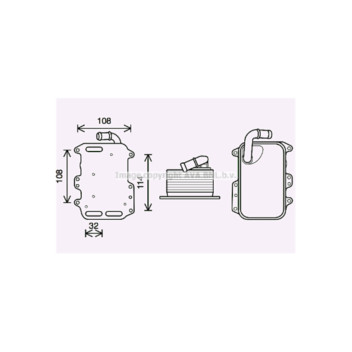AVA AI3405 - Oil Cooler