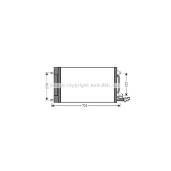 AVA STA5038D - Condenser (A/C)