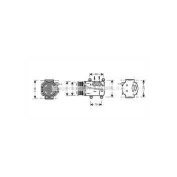  FDAK105 - Compressor (A/C)