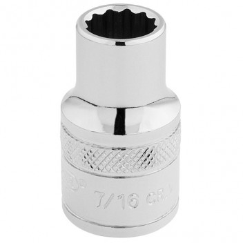 Draper Expert 33600 - 1/2" Square Drive Hi-Torq&#174; 12 Point Socket (7/16")