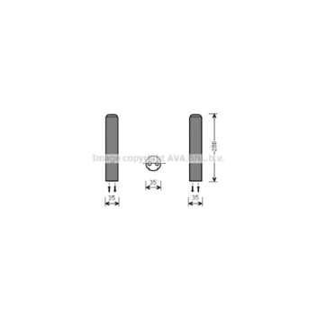 AVA MZD234 - Receiver Dryer
