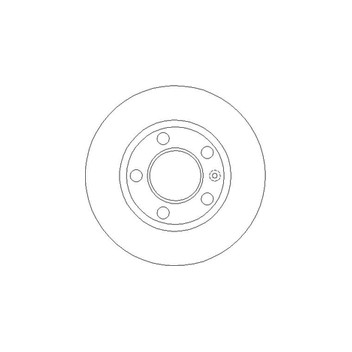 PPF DS5017 - Brake Disc (Rear)