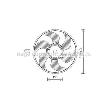 AVA RT7567 - Cooling Fan