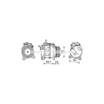 AVA BWAK493 - Compressor (A/C)