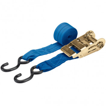 Draper 60958 - 1000kg Ratcheting Tie Down Straps (5.4M x 50mm)