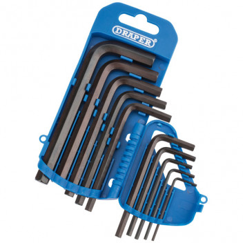 Draper 33687 - Metric Hexagon Key Set (10 Piece)