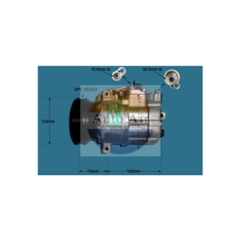 Auto Air 14-1112 - Compressor (A/C)