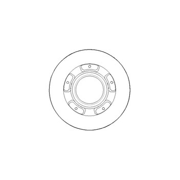 PPF DS7188 - Brake Disc (Rear)