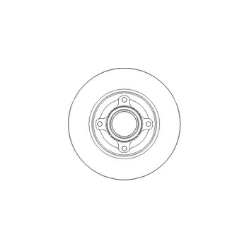 PPF DS7062 - Brake Disc (Rear)