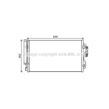 AVA BW5477D - Condenser (A/C)