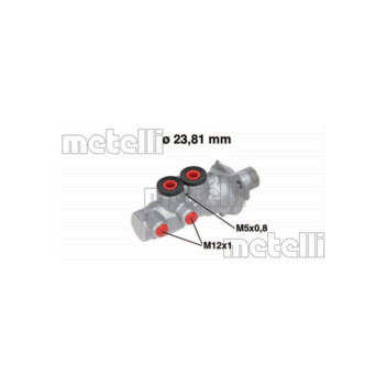 Metelli 05-0695 - Brake Master Cylinder