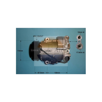 Auto Air 14-7478P - Compressor (A/C)