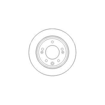 PPF DS6980 - Brake Disc (Rear)