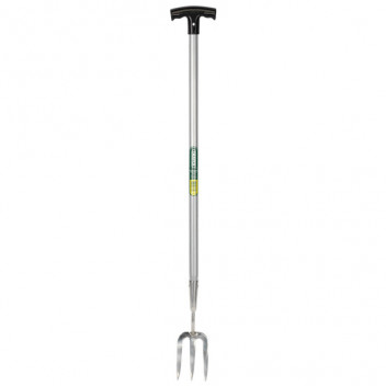 Draper 83774 - Stainless Steel Long T Handled Hand Fork