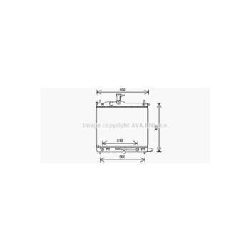 AVA HY2454 - Radiator
