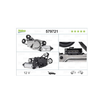 Valeo 579721 - Wiper Motor (Rear)