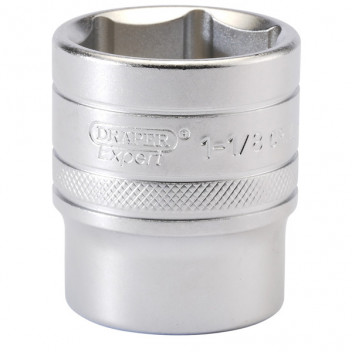 Draper Expert 16636 - 1/2" Square Drive 6 Point Imperial Socket (1.1/8")