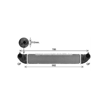 AVA OL4719 - Intercooler