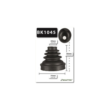 Shaftec BK1045 - CV Boot Kit (Front Inner Left Hand)