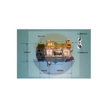 Auto Air 14-1734 - Compressor (A/C)