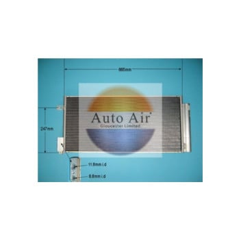 Auto Air 16-9800 - Condenser (A/C)