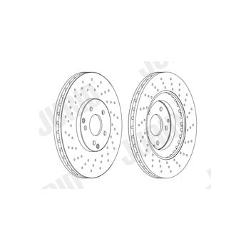 Jurid 562354JC-1 - Brake Disc (Front)