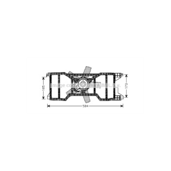 AVA FD7540 - Cooling Fan