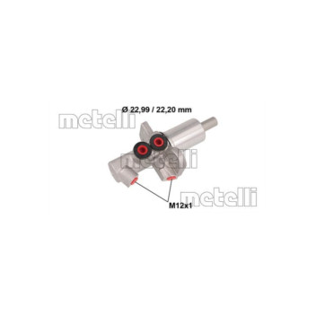 Metelli 05-0547 - Brake Master Cylinder