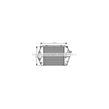 AVA MZ4188 - Intercooler