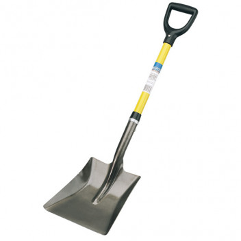 Draper 57567 - Fibreglass Shafted Square Mouth Builders Shovel