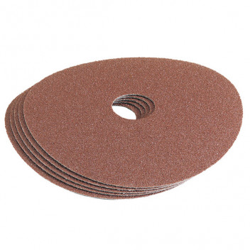 Draper 58610 - 115mm 36Grit Aluminium Oxide Sanding Disc Pack of 5
