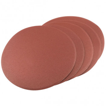 Draper 54687 - Five 200mm 120 Grit Self-Adhesive Aluminium Oxide
