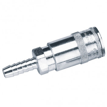 Draper 51415 - 5/16" Bore Vertex Air Line Coupling with Tailpiece (Sold Loose)