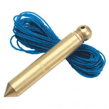 Draper 60698 - Plumb Bob with 5M (Approx) Nylon Line