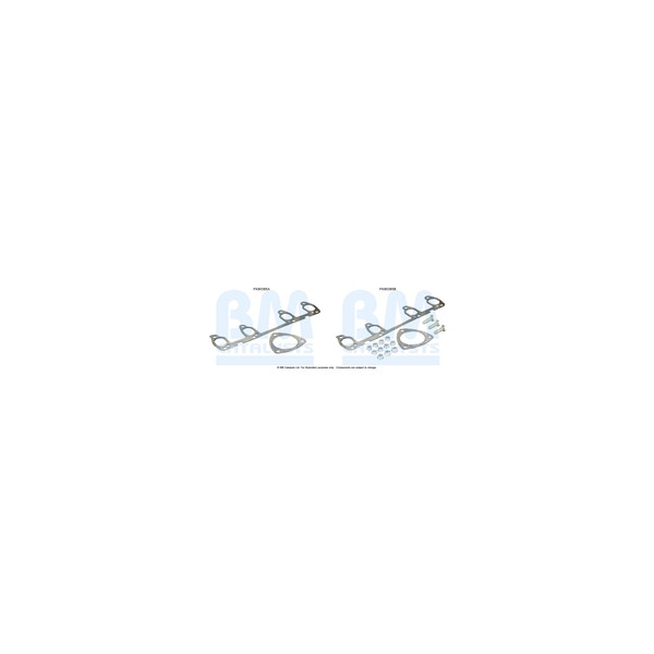 BM Catalysts FK80385 - Fitting Kit-Catalyst (Front)