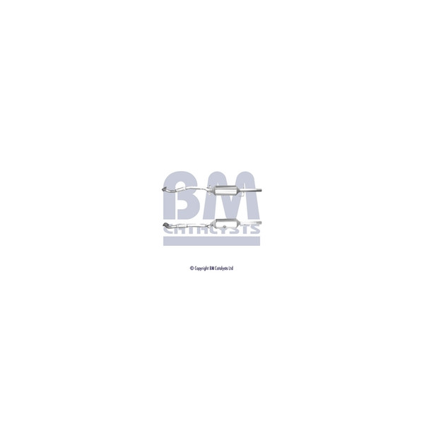 BM Catalysts BM11154HP - Diesel Particulate Filter (Front)