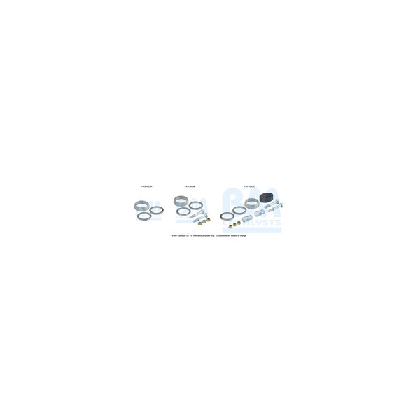BM Catalysts FK91053 - Fitting Kit-Catalyst (Rear)