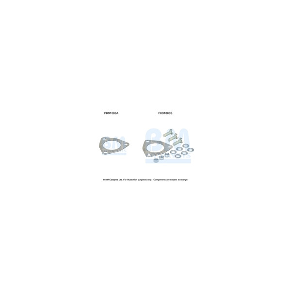 BM Catalysts FK91080 - Fitting Kit-Catalyst