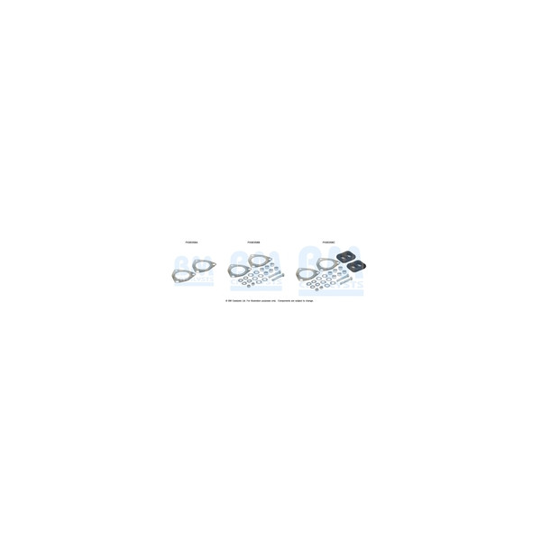 BM Catalysts FK90358 - Fitting Kit-Catalyst